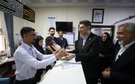 قدردانی مدیرعامل سازمان منطقه آزاد کیش از پرستاران کیش